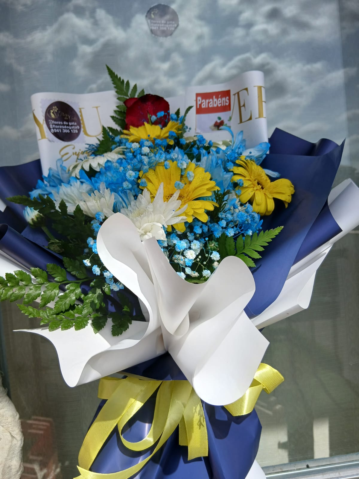 Buquê de Rosas Corais